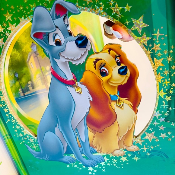 Disney SET OF 3 Hardcover Classic's Animated Books Punch-out Cover New Tags - Picture 11 of 11